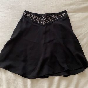 Black skirt